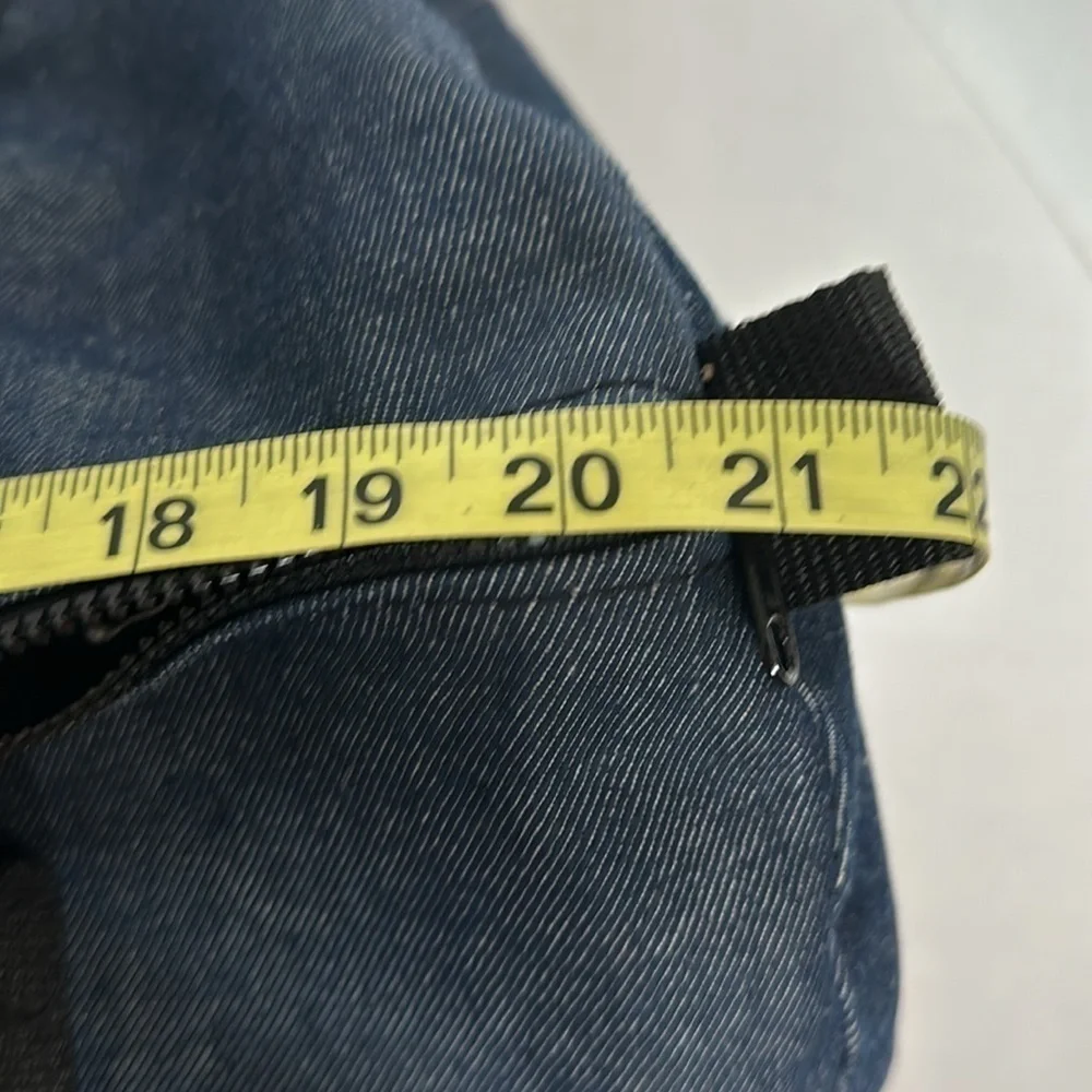 Swift Denim denim duffel bag NWOT
